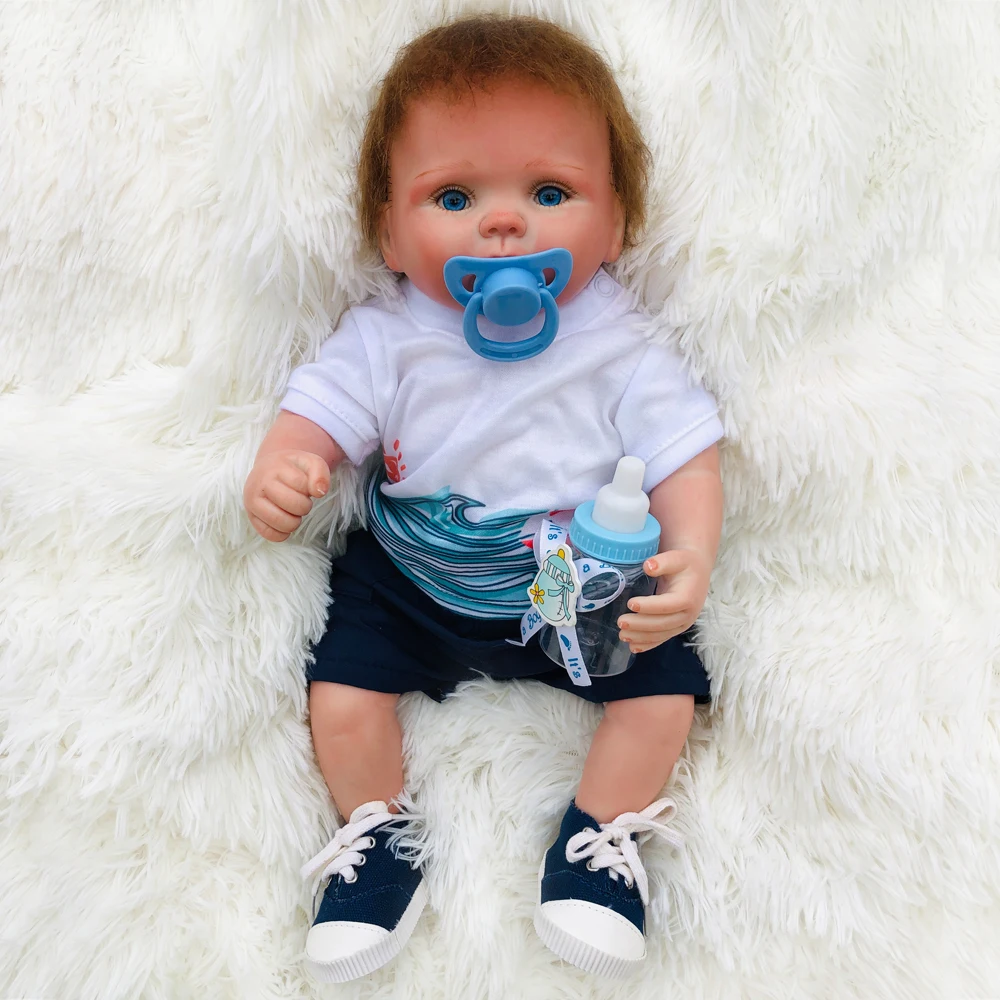 Реалистичные силиконовые виниловые куклы ручной работы для новорожденных