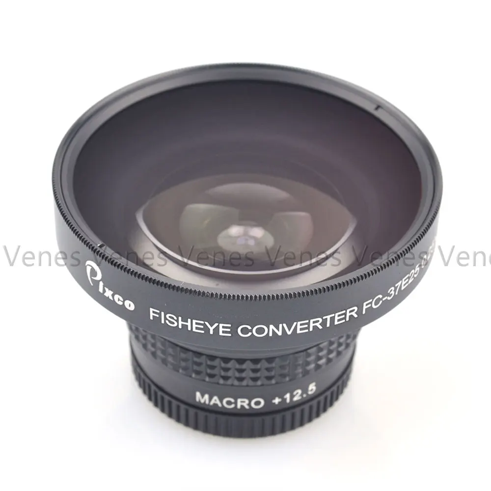 Подарок! 37 мм 0 25x Супер Макро широкоугольный объектив рыбий глаз для Canon Fuji FX NIKON