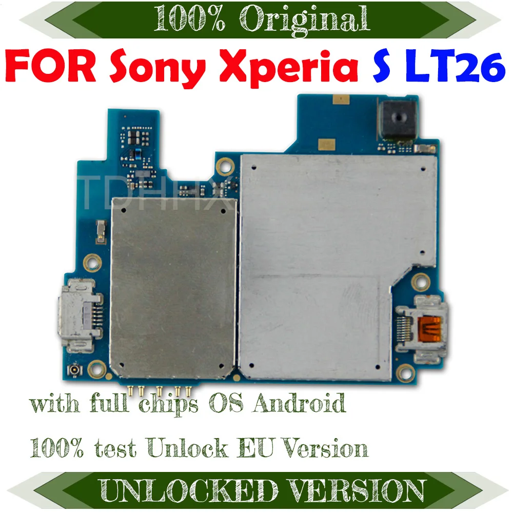 Европейская версия для Sony LT26 LT26i логическая плата с системой Android 100% Оригинальный