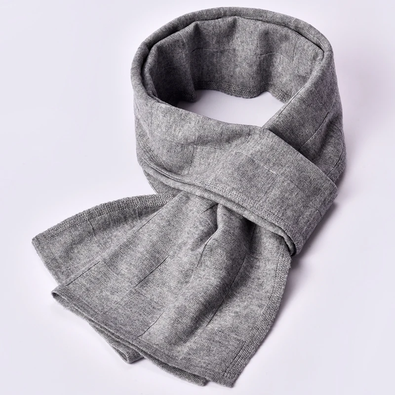 Men 100% Wool Scarf Winter Autumn Bufanda Hombres Solid Sheep Scarves Long Warm Soft Luxury Echarpe Homme Cashmere |