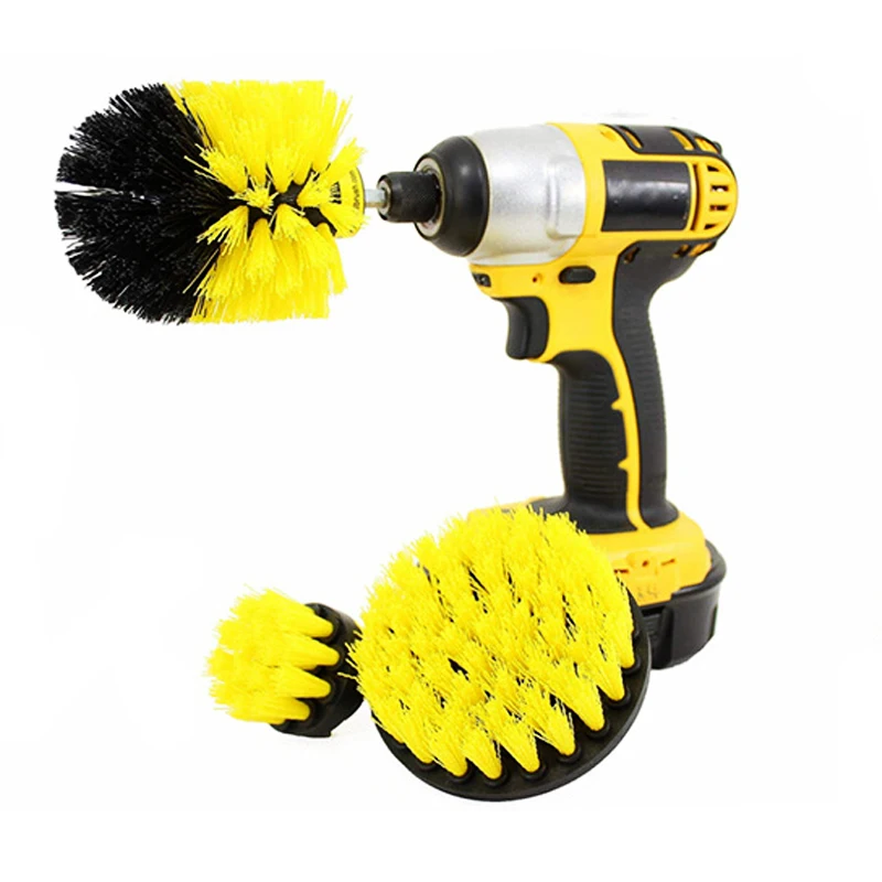 

2021 Hot Sale Drill Brush Cleaner Scrubbing Brushes for Bathroom Surface Grout Tile Tub Shower Kitchen Auto Care Cleaning Tools