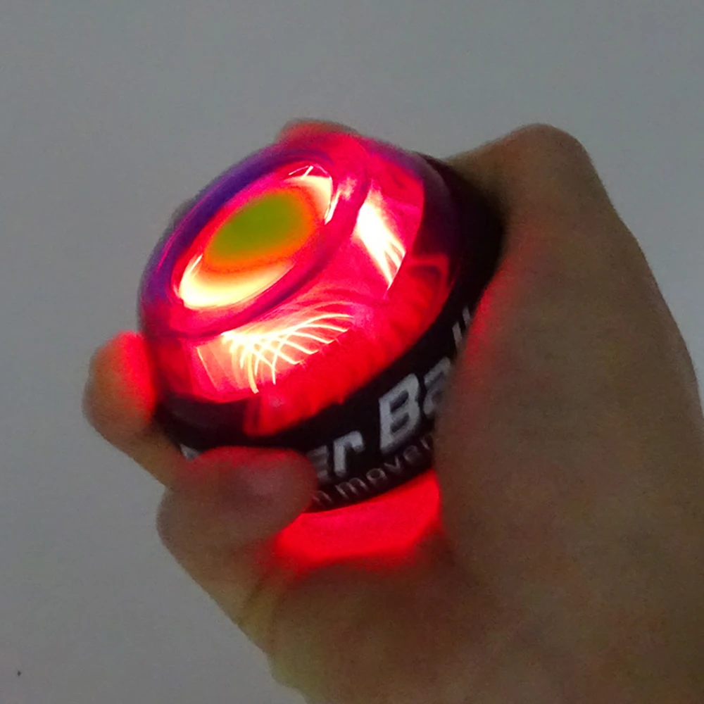 Самозапуска светодиодный светильник Мощность мяч тренер гироскоп расслабиться