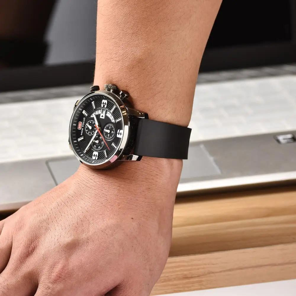 BEAFIRY Quick Release Watch Band 18mm 19mm 20mm 21mm 22mm 24mm Silicone Rubber Strap Watchband Brown Orange Black Waterproof