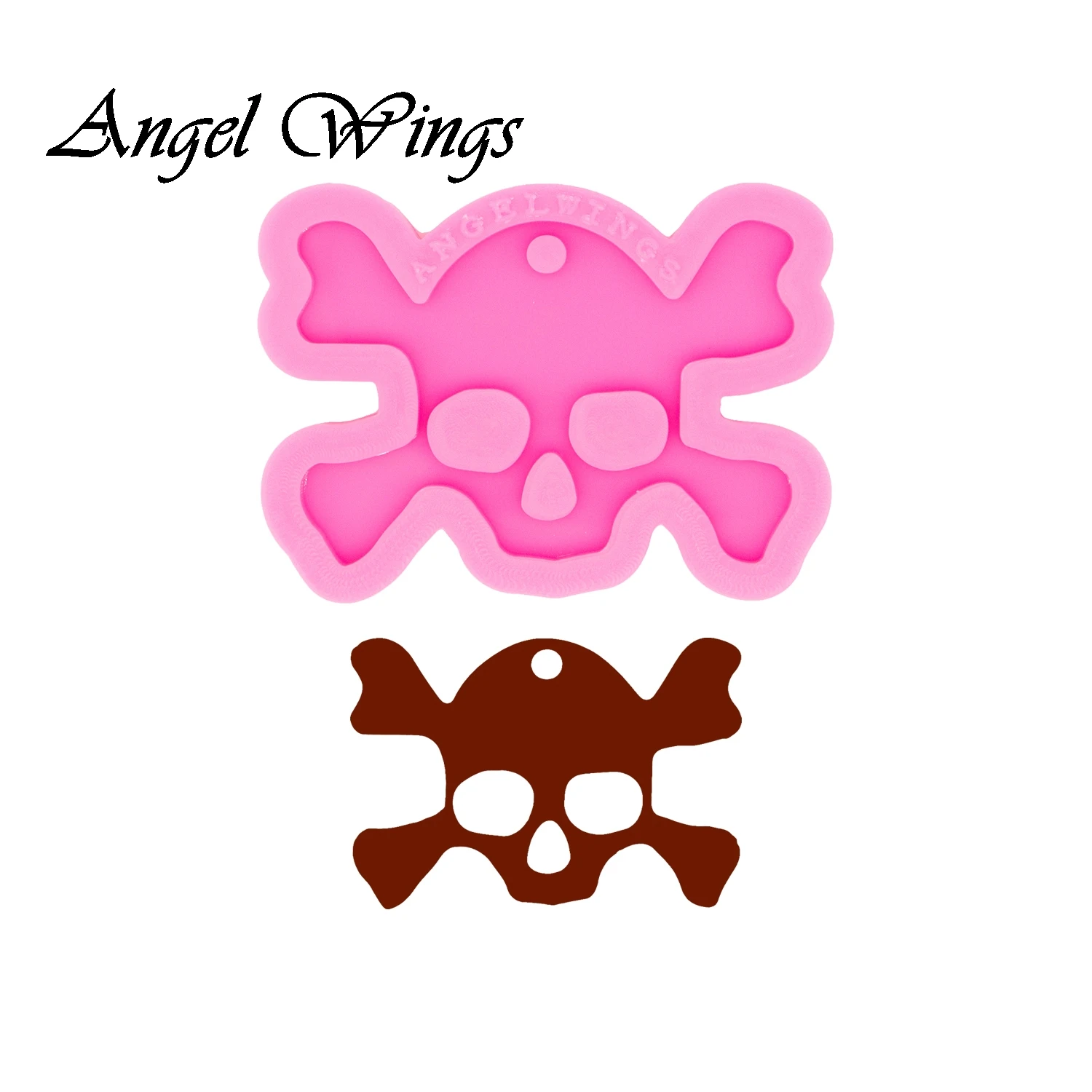 Halloween Skull Keychains Silicone Molds DIY Shiny Jewelry Mould Epoxy Resin Mold Custom DY0158 | Дом и сад