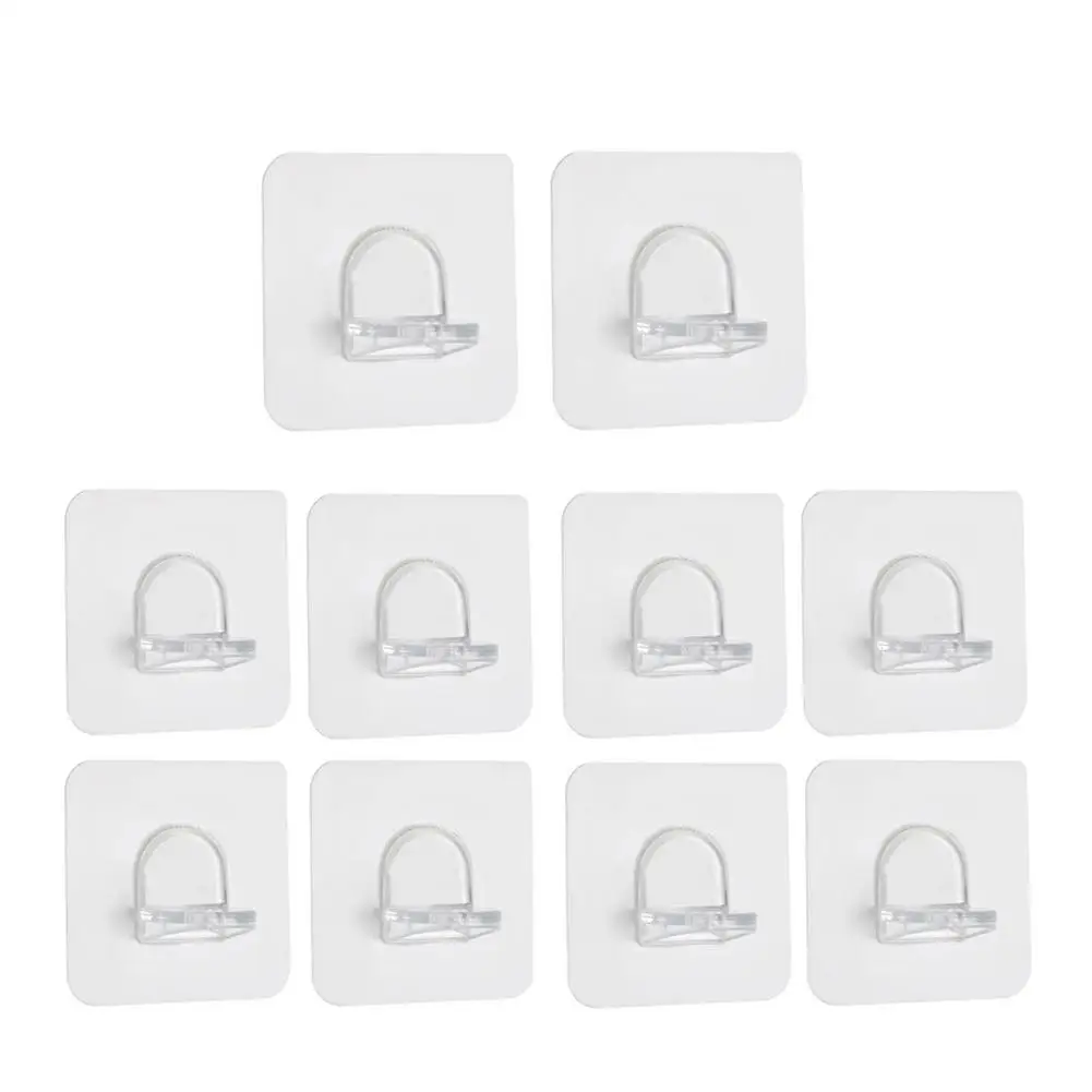 10 шт. клейкие зажимы для крепления полки | Обустройство дома