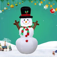 christmas 1 6m inflatable snowman branches party gifts garden lighting christmas decorations