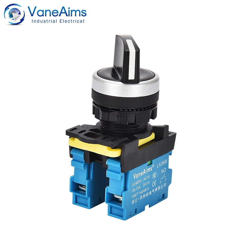 LA36M со светодиодный Ной кнопкой отключения кнопка переключения старта остановки