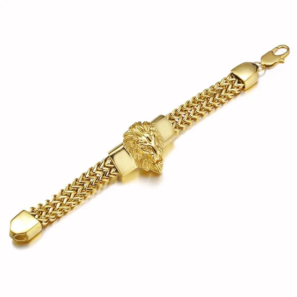 Панк ювелирные изделия Фигаро Цепь мужской браслет нержавеющая сталь