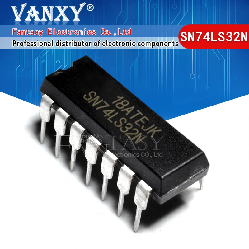100 шт. HD74LS32P DIP14 HD74LS32 DIP SN74LS32N DIP-14 74LS32 Новый и оригинальный IC | Электронные
