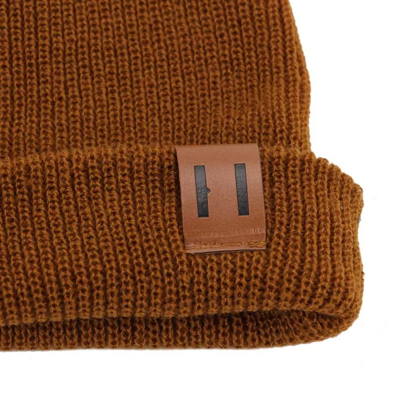 Осенне зимняя вязаная шапка бини для мужчин и женщин модные повседневные Теплые