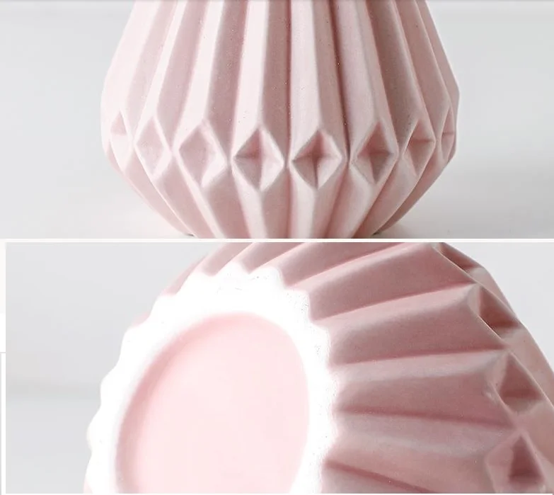 

INS STYLE ROOM DECORATION CERAMIC VASE AND FAKE FLOWER SET EUROPEN STYPE TABLE NORDIC