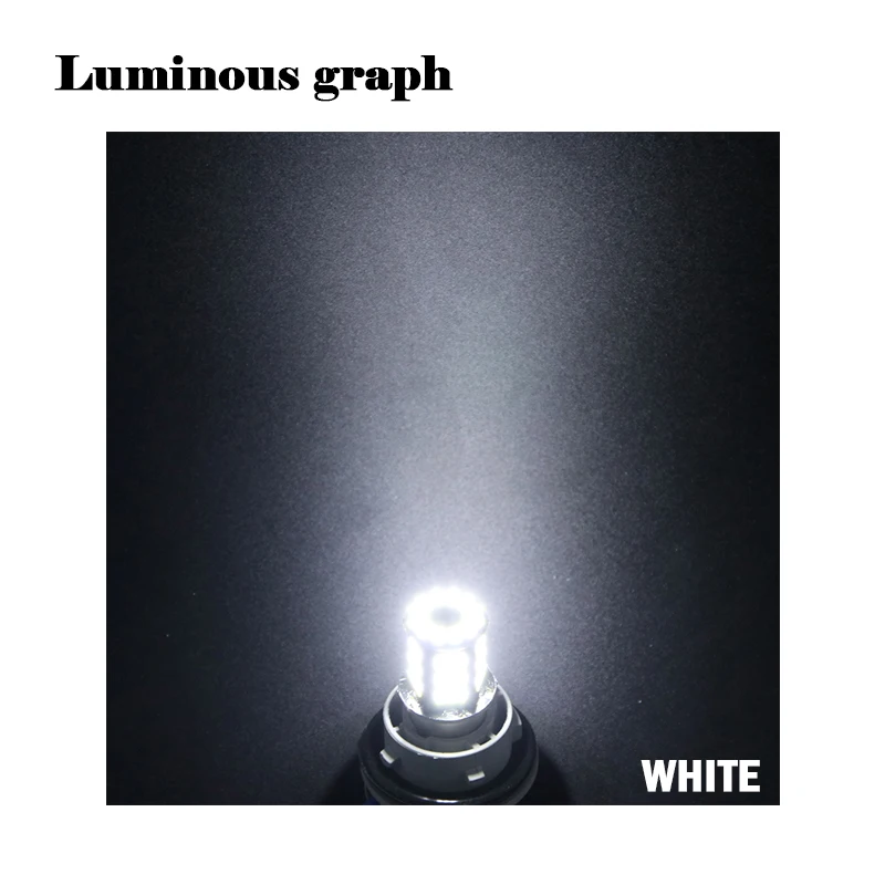 

2x 12V S25 Car led p21w ba15s 1156 Light 57 led smd Ba15s 57SMD 4014 LED 1157 bay15d p21/5w bulbs