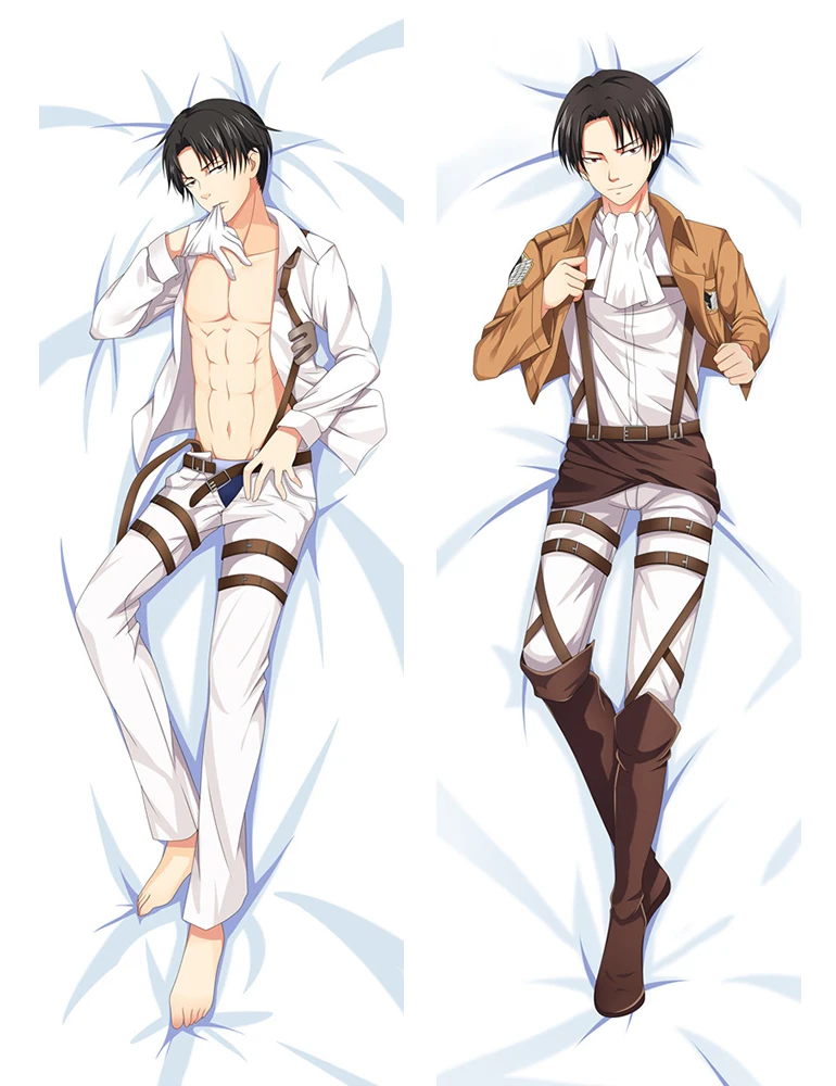 

Attack On Titan Dakimakura 59" Hugging Body Pillow Anime Comic Pillowcase Japanese Style Cartoon Bedding Pillow Otaku Gift