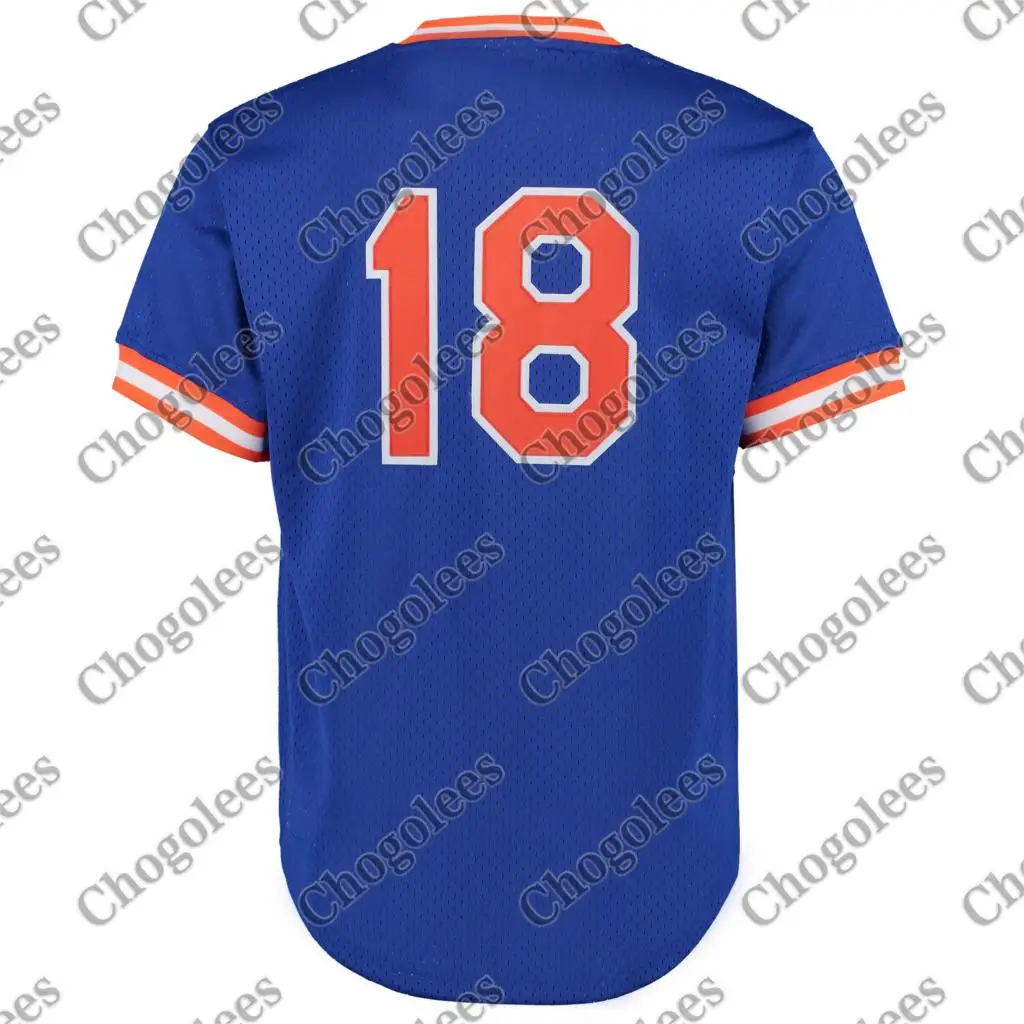 

Baseball Jersey Darryl Strawberry New York Mitchell & Ness Cooperstown Mesh Batting Practice Jersey - Royal