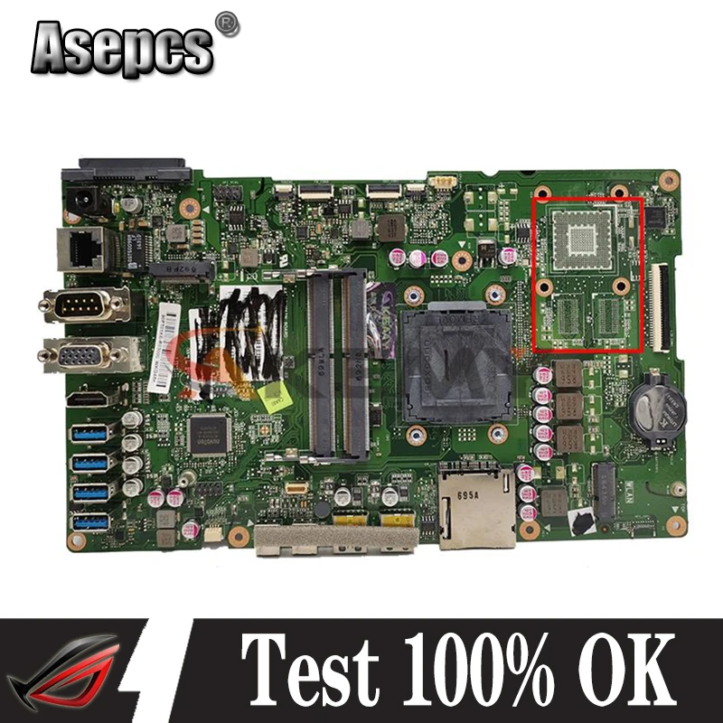 

Новинка! Для asus A6421-K-H110 A6421 материнская плата все-в-одном A6421 оригинальная материнская плата GM протестирована на 100% полная