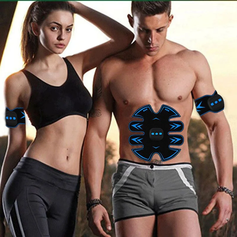 Электро abdos ABS стимулятор EMS тренажер брюшной мышцы аппарат тонизирующий пояс для