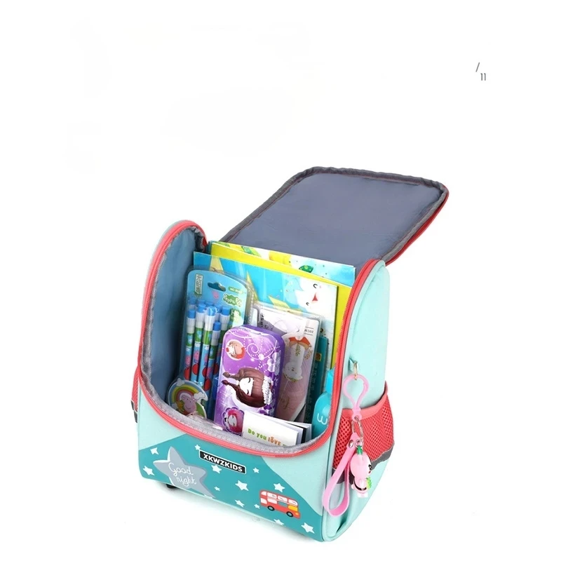 Children FASHION Orthopedic Bag kids Kawaii School Supplies Bags Cartoon Animal Dinosaur Rabbit Kindergarten Primary Backpacks