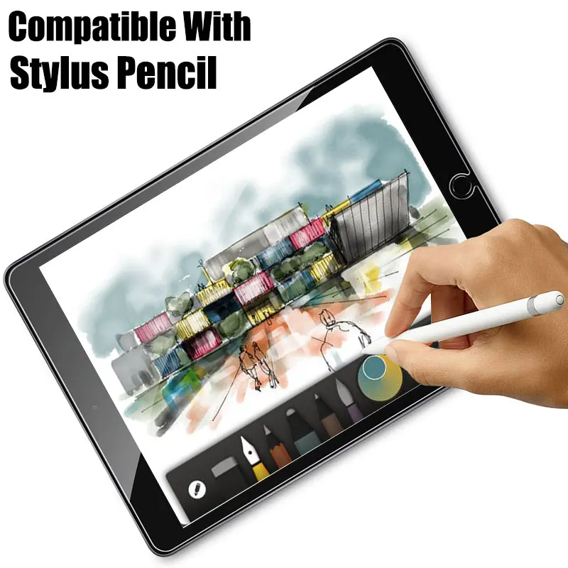 Закаленное стекло для Ipad Pro 11 12 9 10 2 5 Air 4 3 Mini 1 2020 2018 2021 шт. | Компьютеры и офис