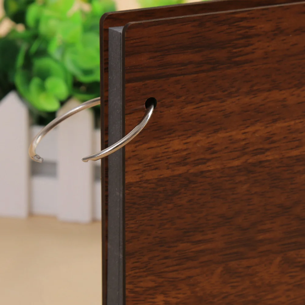 8-дюймовый Деревянный альбом для скрапбукинга с вырезами фотоальбом сделай сам