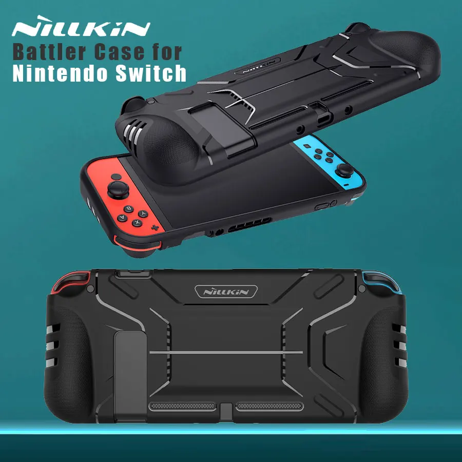 

Защитный чехол Nillkin Battler из мягкого ТПУ для Nintendo Switch, Ультратонкий чехол для консоли