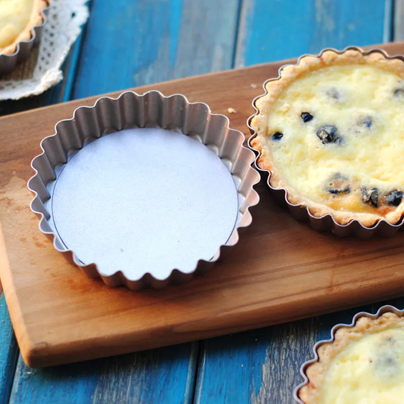 4 дюймовая Мини Круглая Емкость для пирога форма выпечки инструменты тортов