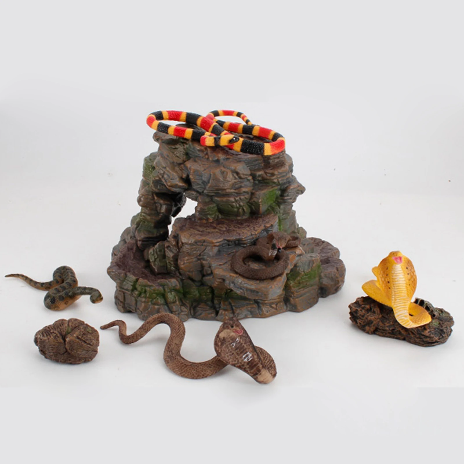 

Пластик камень поддельный камень декор модель сцены аксессуары аквариум орнамент