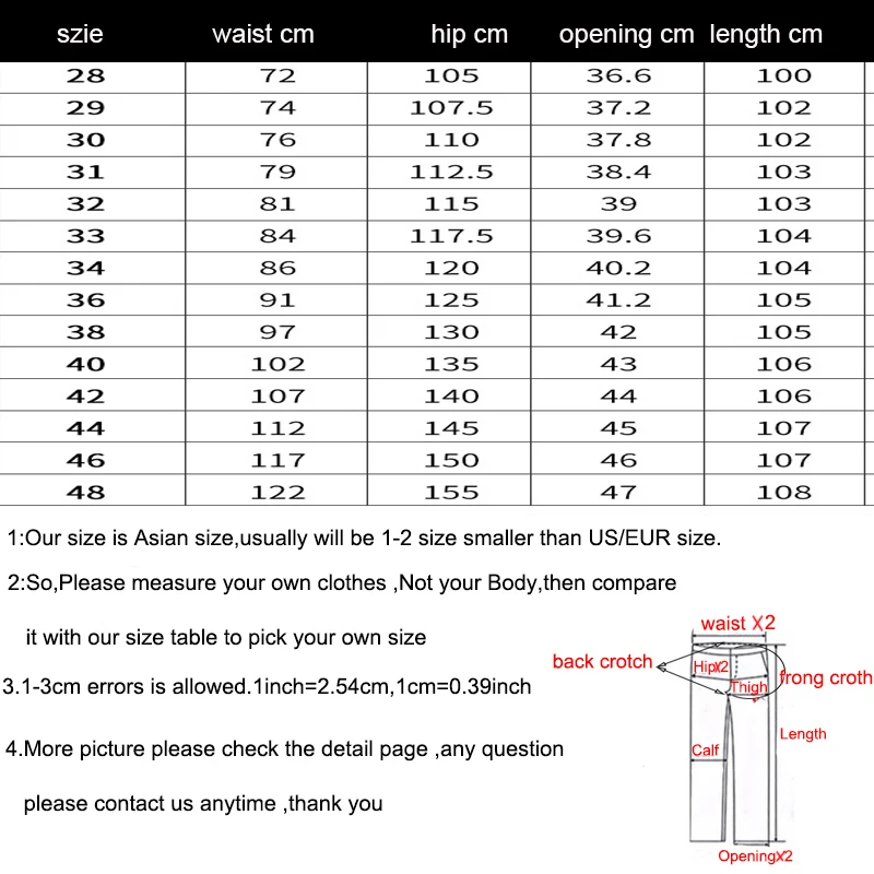 

Long trousers loose straight-leg pants denim jeans plus size 28-48 men jeans autumn trend oversized big jeans loose casual