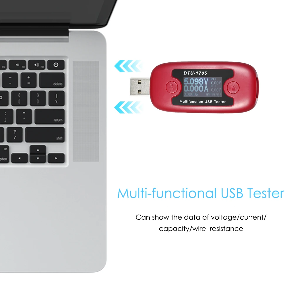 Многофункциональный USB тестер вольтметр напряжение амперметр тока измеритель