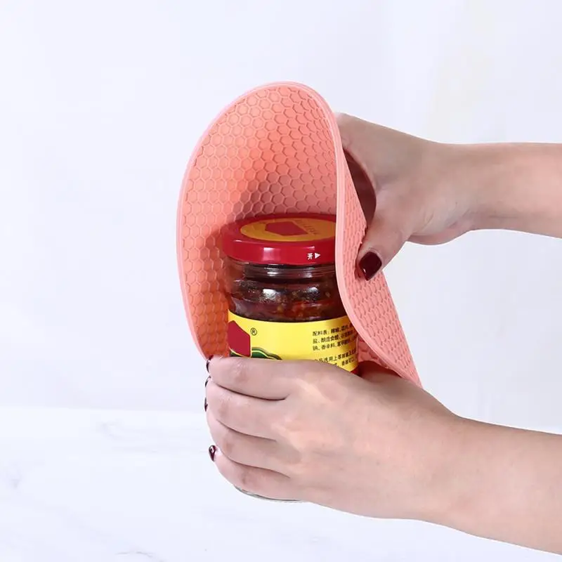 New 18 * 18cm Non-toxic Silicone Non-slip Coaster Durable Anti-scald Placemat Cup Insulation Mat Household Goods Table Decor | Дом и сад