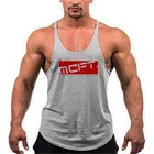 Брендовая Спортивная одежда для тренажерного зала, Майки для бега, мужские тренировочные майки для фитнеса без рукавов, хлопковое нижнее белье для мышц, майки для бега