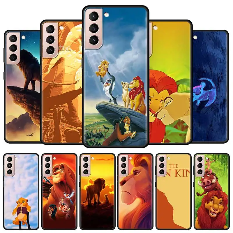 

The Lion King Silicone Soft Case Funda for Case For Samsung Note 20 Ultra 5G 10 S21 Plus 10 Lite 9 8 S21 FE Cover Coque