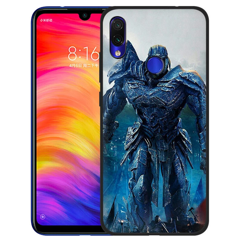 B9 EWAU Трансформеры Темный Луны силиконовый чехол для телефона для Xiaomi Redmi 4A 4X5 6 7 A Plus K20 Pro S2 GO 8A - Цвет: B9
