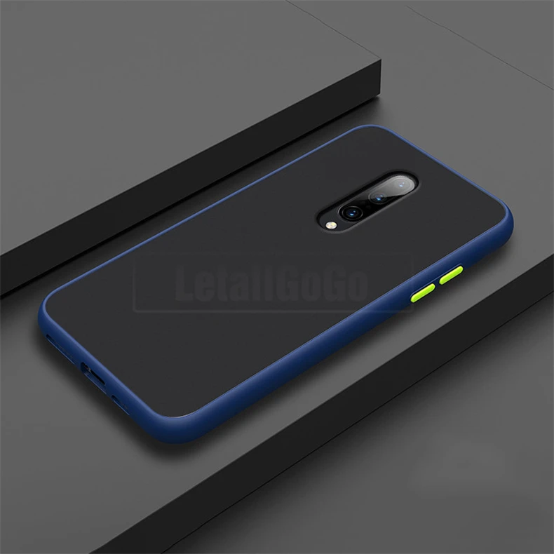 Матовый сенсорный чехол для телефона для Oneplus 7 Pro чехол силиконовая задняя крышка для One Plus 7 Pro Силиконовый противоударный чехол