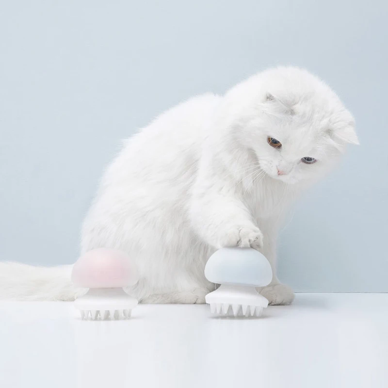 Youpin Furrytail Медузы Массажер для домашних животных расческа отрицательные ионы