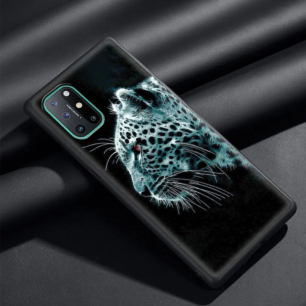 

Wolf, Tiger, Leopard, Lion Luxury Soft Phone Case Cover for OnePlus 9 9R 8T 8 7T 7 Pro Plus 5G Z Silicone Shockproof Coque Shell