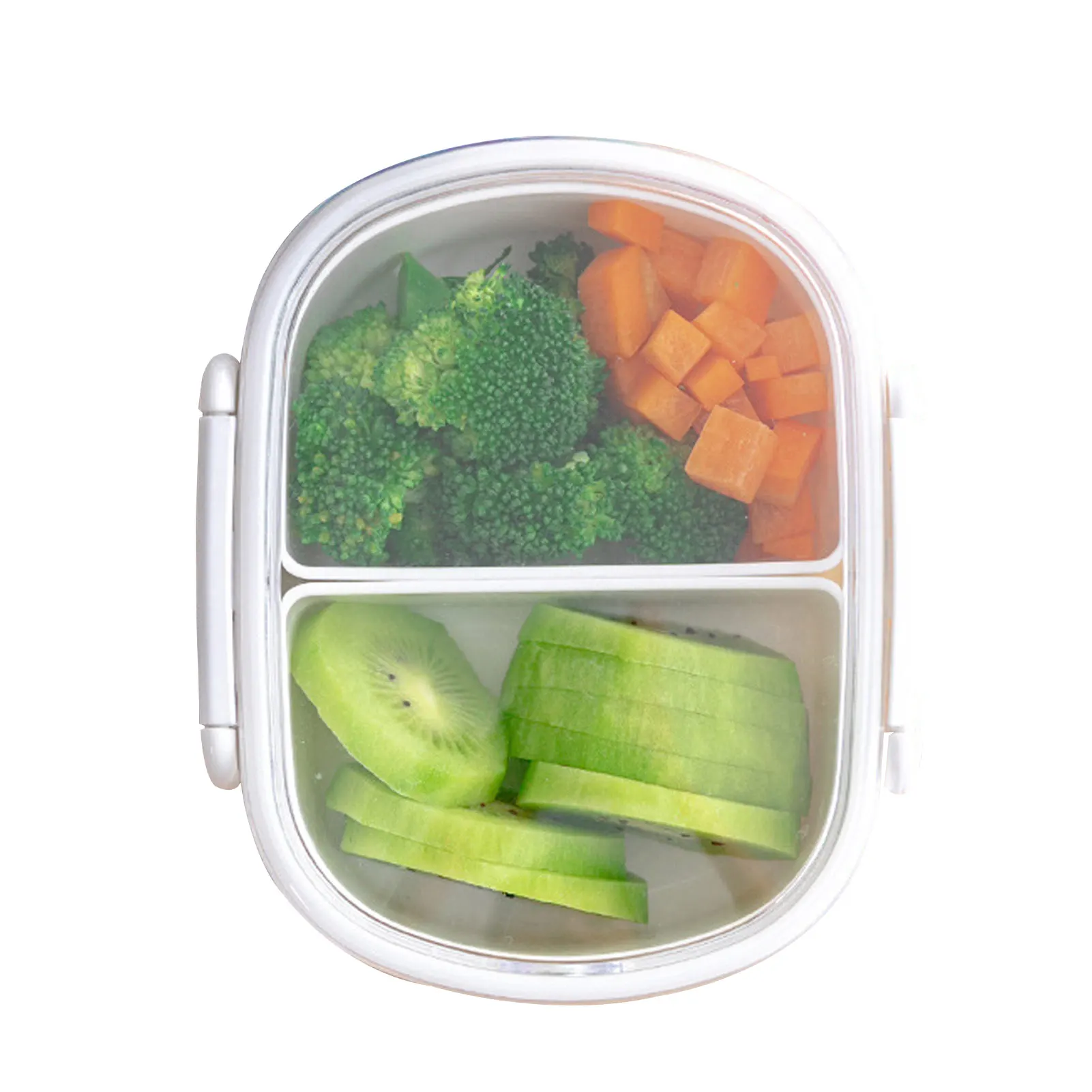 Портативный контейнер Bento с 3 отделениями для хранения пищи микроволновой печи
