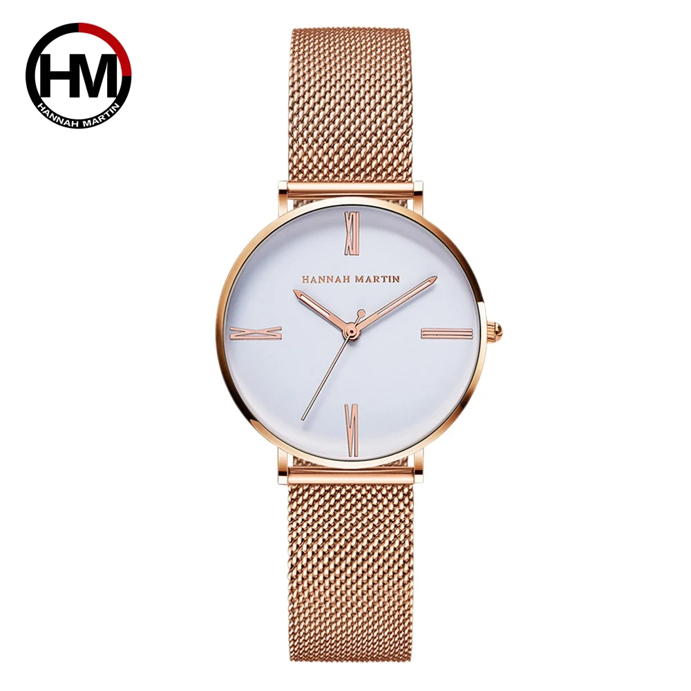 

AnkeStore New Design Style Simple Japan Quartz Movement Waterproof Simple Fashio Dress Ladies Luxury brand Wrist Watch for Women