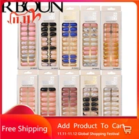 fake nails nail art tips press on false tipsy with glue coffin stick designs clear display set full cover artificial drop type