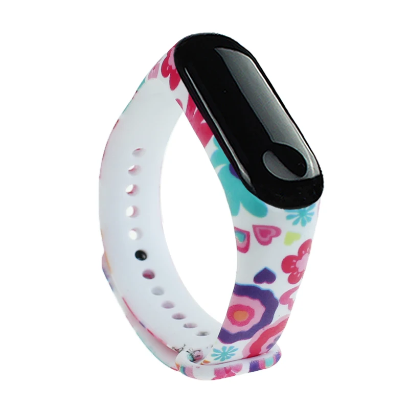 Спортивный наручный ремешок для часов Li mi ted для Xiaomi mi band 3 для Xiaomi mi Band 3 умный браслет силиконовый замена - Цвет: 17