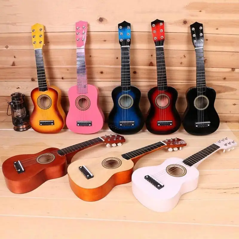 Укулеле детское из липы 8 цветов 21 дюйм игрушечные гитары | Спорт и развлечения