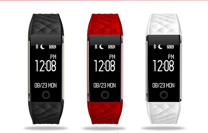 S2 Bluetooth Смарт-браслет пульсометр OLED фитнес-шаговый Браслет Для xiaomi huawei ios Phone pk fitbits MIBAND 3