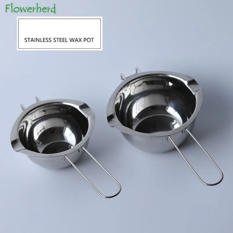 Нержавеющая сталь Воск горшок Ароматизированная свеча ручной работы кухня