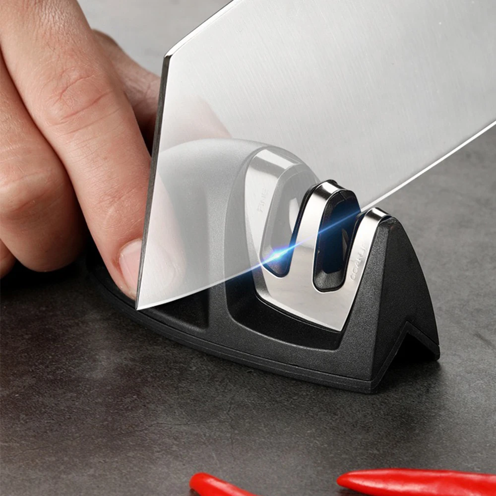 Точилка для ножей 2-этапный камень заточки шлифовальный - Цена: 293.69