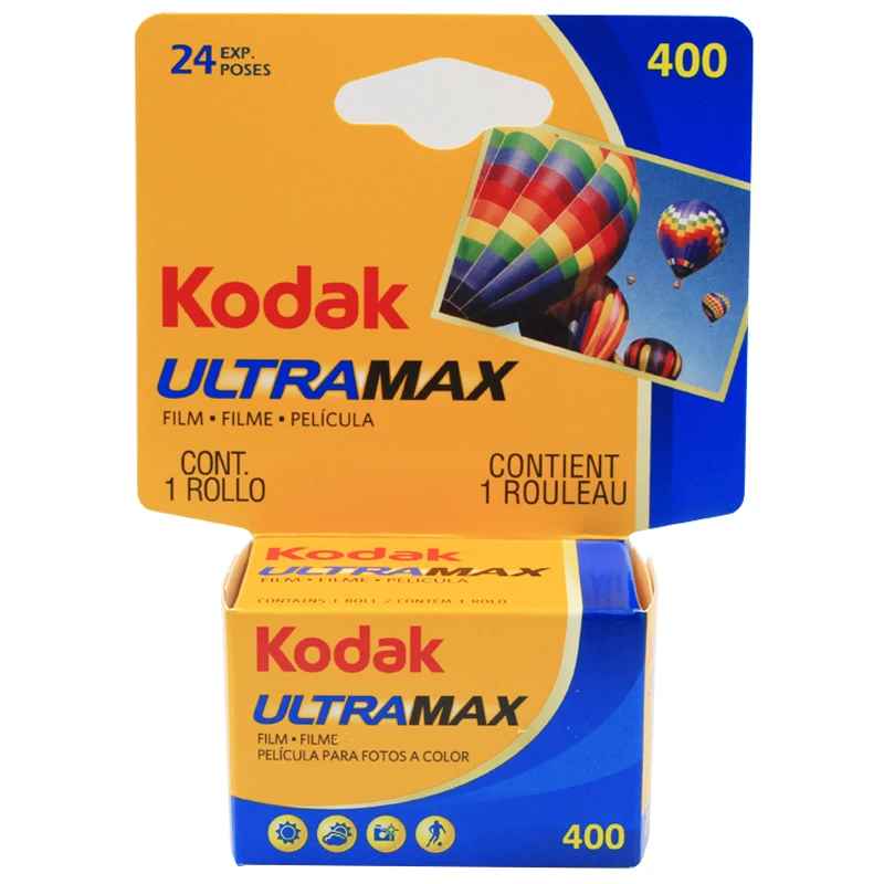 Цветная пленка KODAK UltraMax 400 35 мм 24 экспозиции в рулоне подходит для камеры M35 / M38