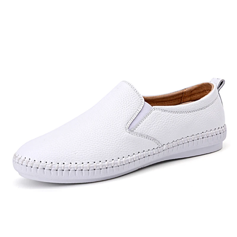 

2020 Spring Women Ballet Flats Oxford Flat Shoes Soft Leather Shoes Ladies Lace Up White Black Loafers Flats Boat Shoes