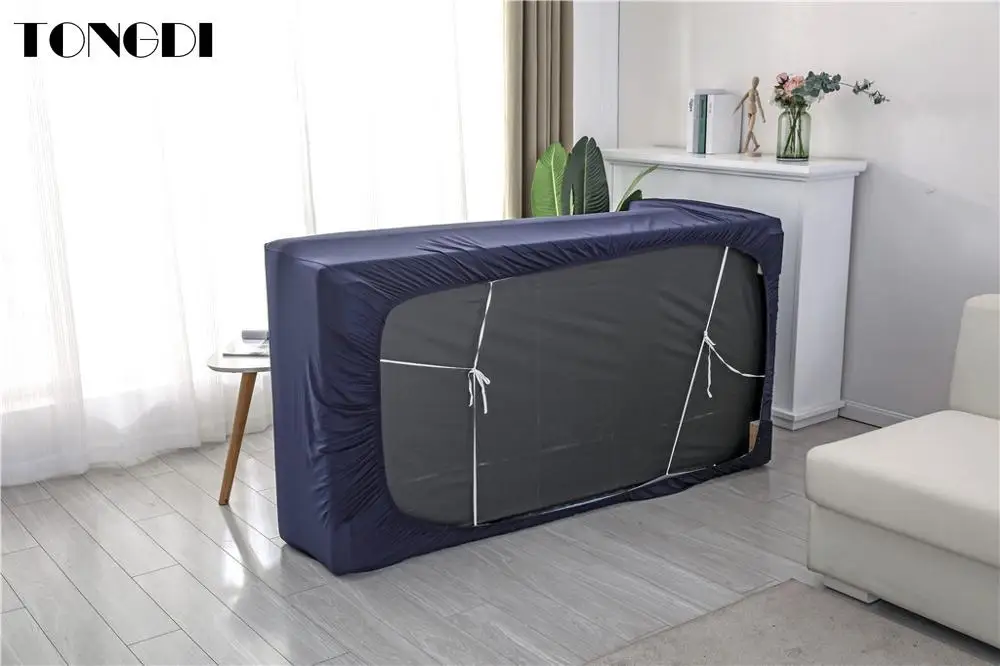 Блестящий эластичный чехол для дивана TONGDI супер мягкий элегантный универсальный