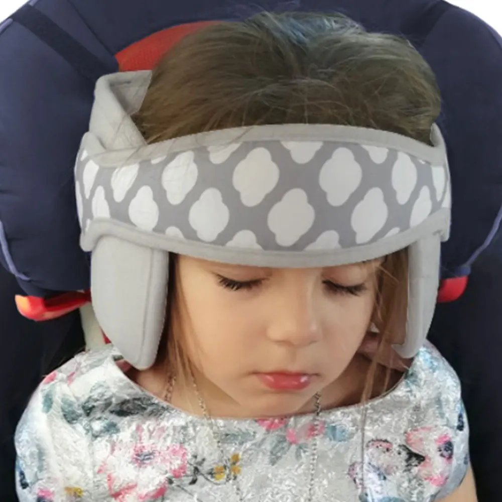 Cintur&oacute;n de seguridad para beb&eacute;, ni&ntilde;o y ni&ntilde;a, soporte para cuello y cabeza, reposacabezas de coche, almohada suave, almohadilla protectora, venta al por mayor-0