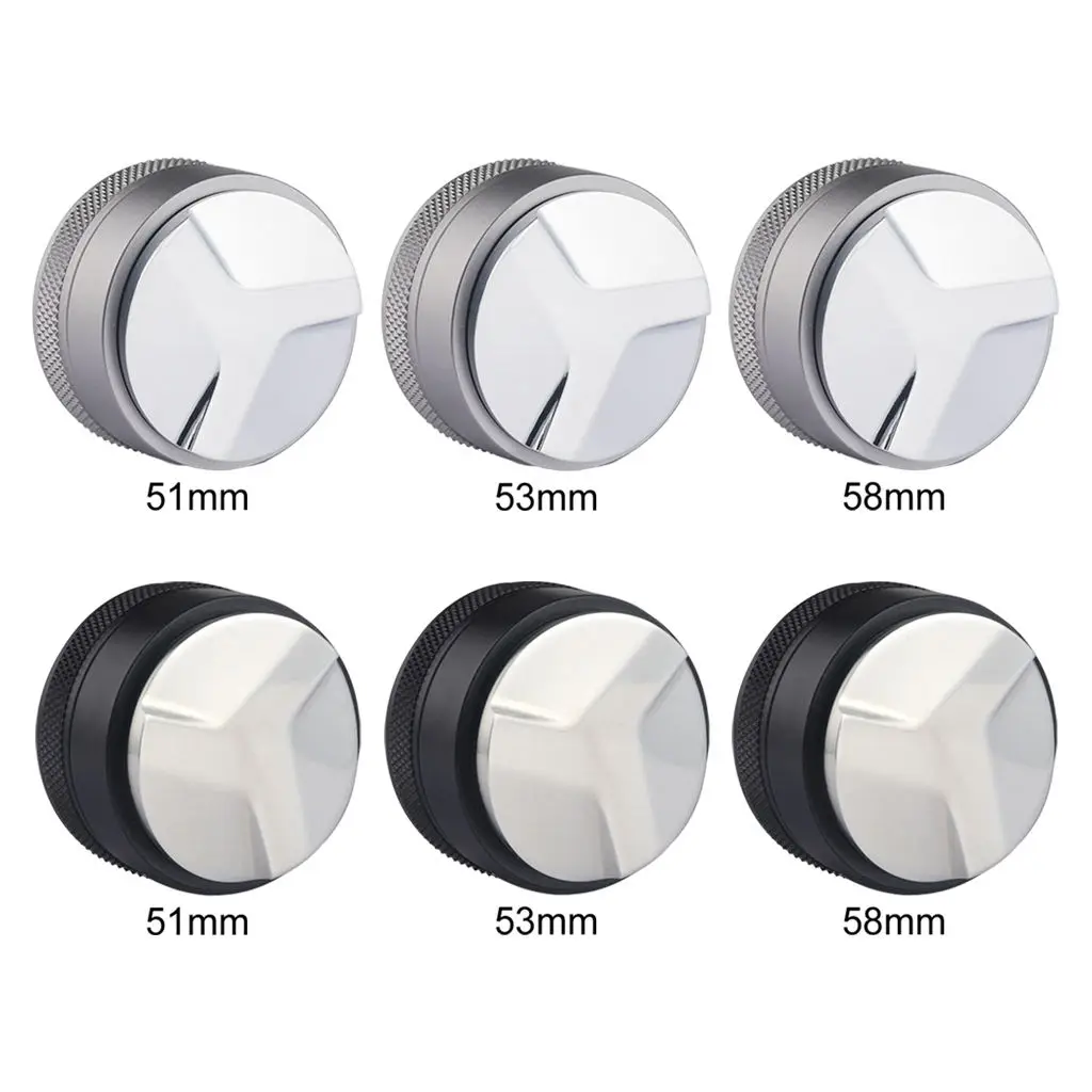 

Zinc Alloy Coffee Distributor Coffee Tamper Powder Hammer Leveler Powder Distributor Avoid Agglomeration Adjustable