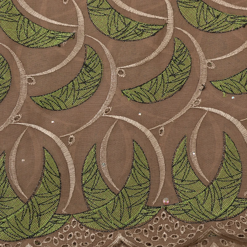 Последний Африканский кружевной ткани с камнями высокого качества бирюзовый