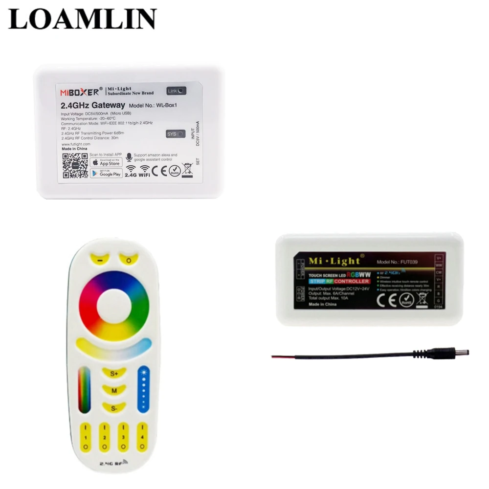Светодиодный пульт управления 2 4G Wifi Ibox2 управление RGBWW Box Для RGB/RGBW/RGBWW/RGB + CCT